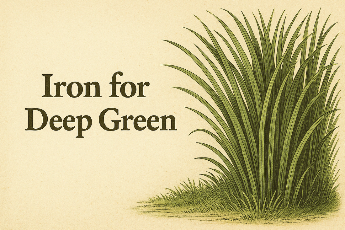 Iron: The Fastest Way to Deepen Lawn Color Without Extra Mowing