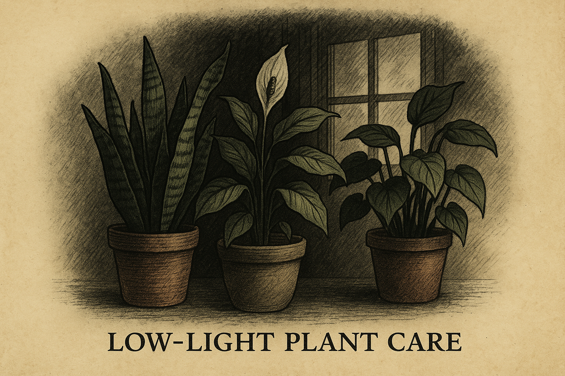 Keeping Houseplants Lively in Low-Light Rooms