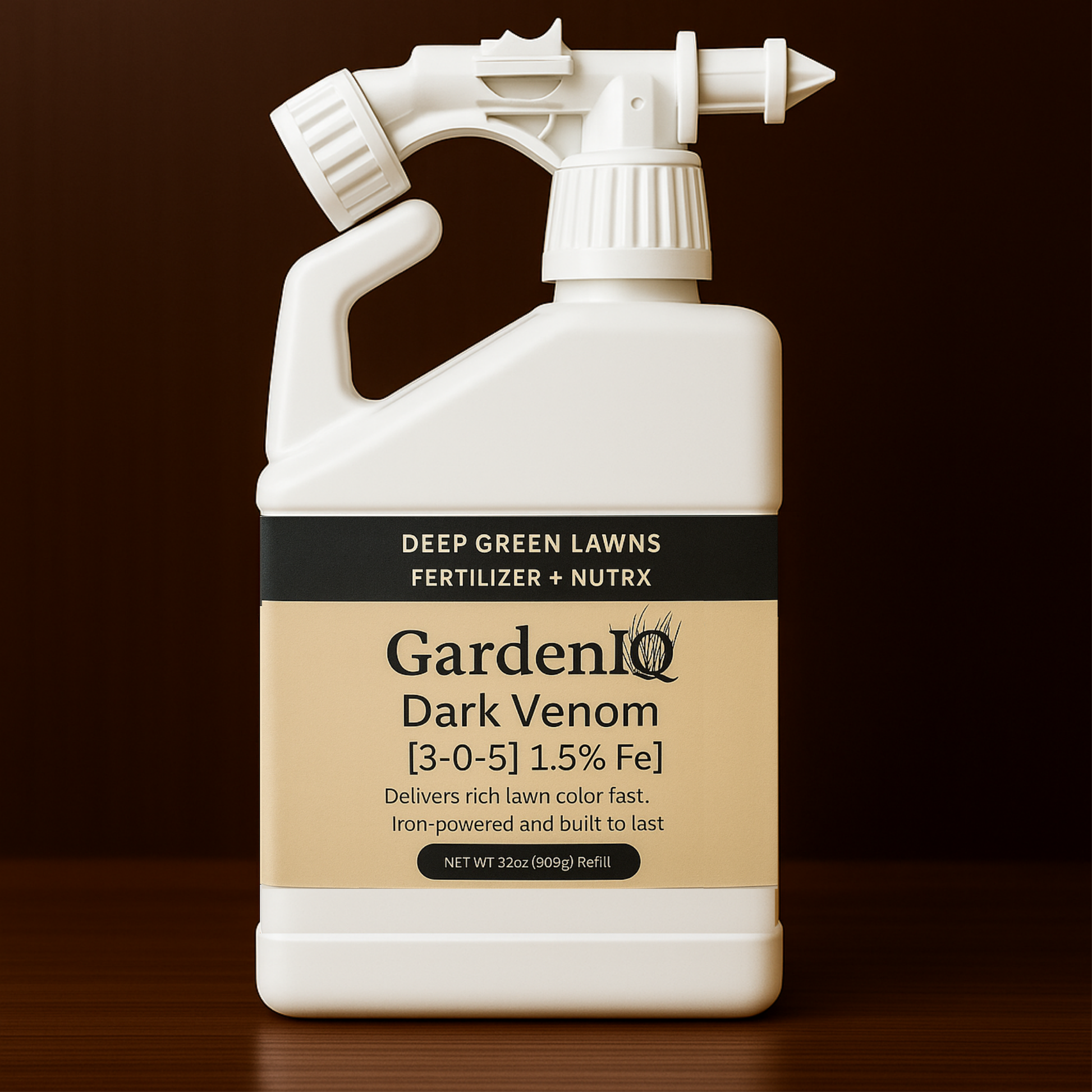GardenIQ Liquid Fertilizer Dark Venom a high iron liquid fertilizer