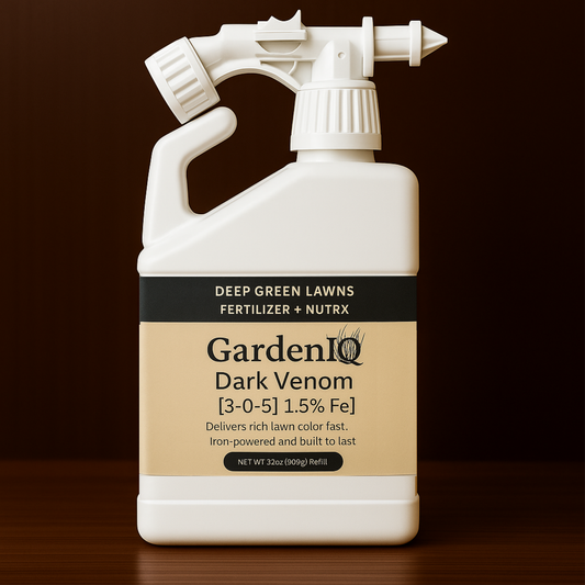 GardenIQ Liquid Fertilizer Dark Venom a high iron liquid fertilizer