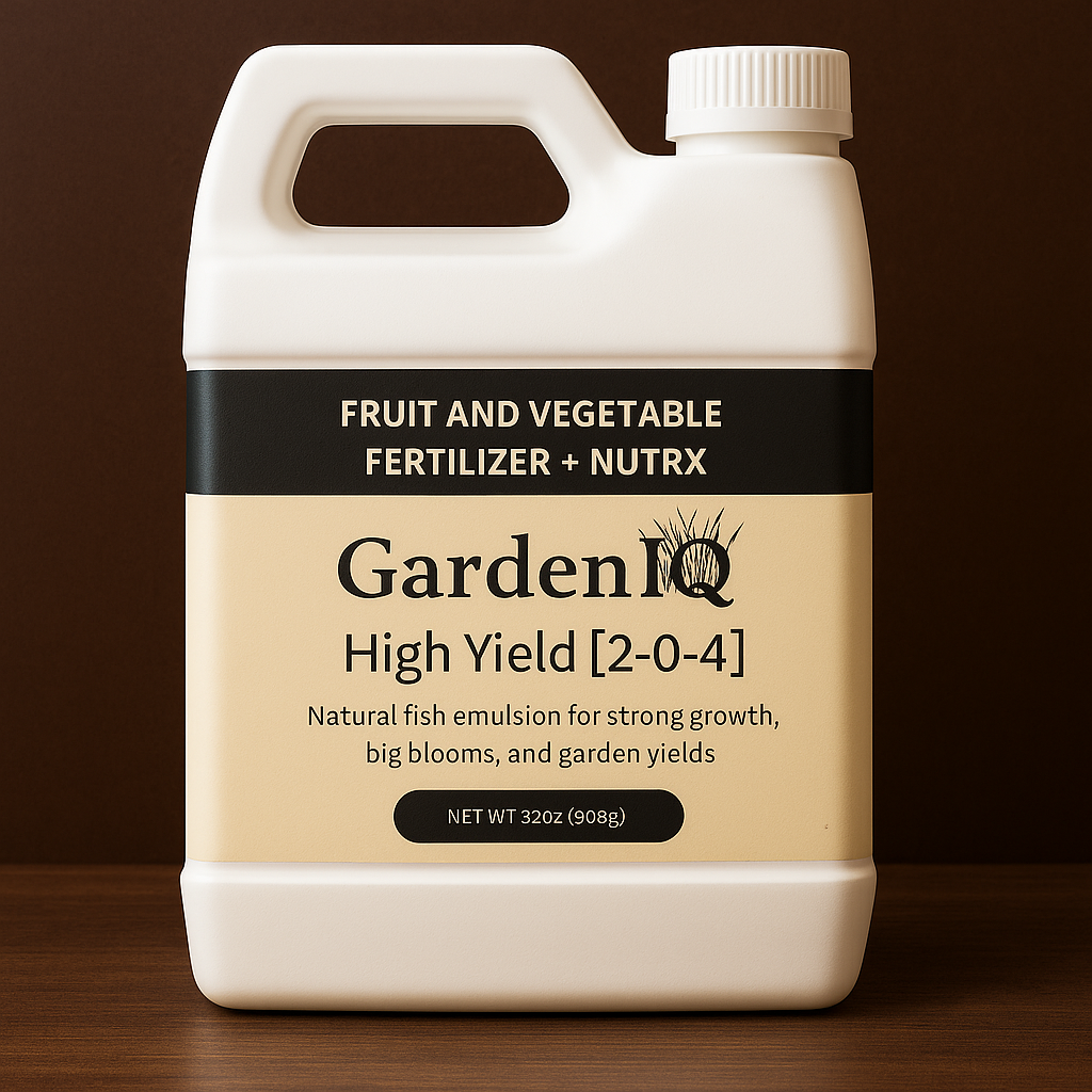 High Yield liquid fertilizer for vegetable gardens