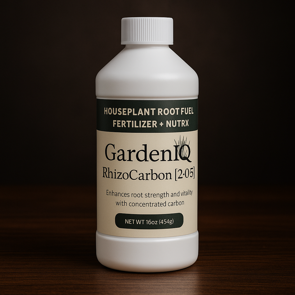 GardenIQ RhizoCarbon high carbon liquid fertilizer