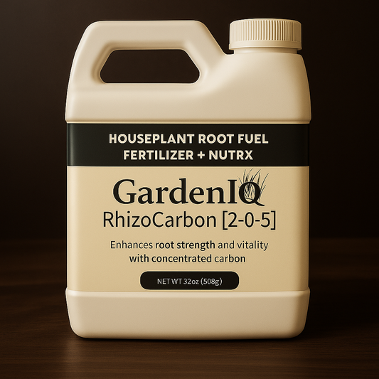 GardenIQ RhizoCarbon high carbon liquid fertilizer