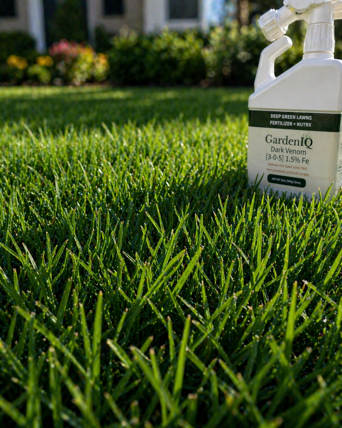 A dull lawn isn't a water problem. It's a nutrition problem.