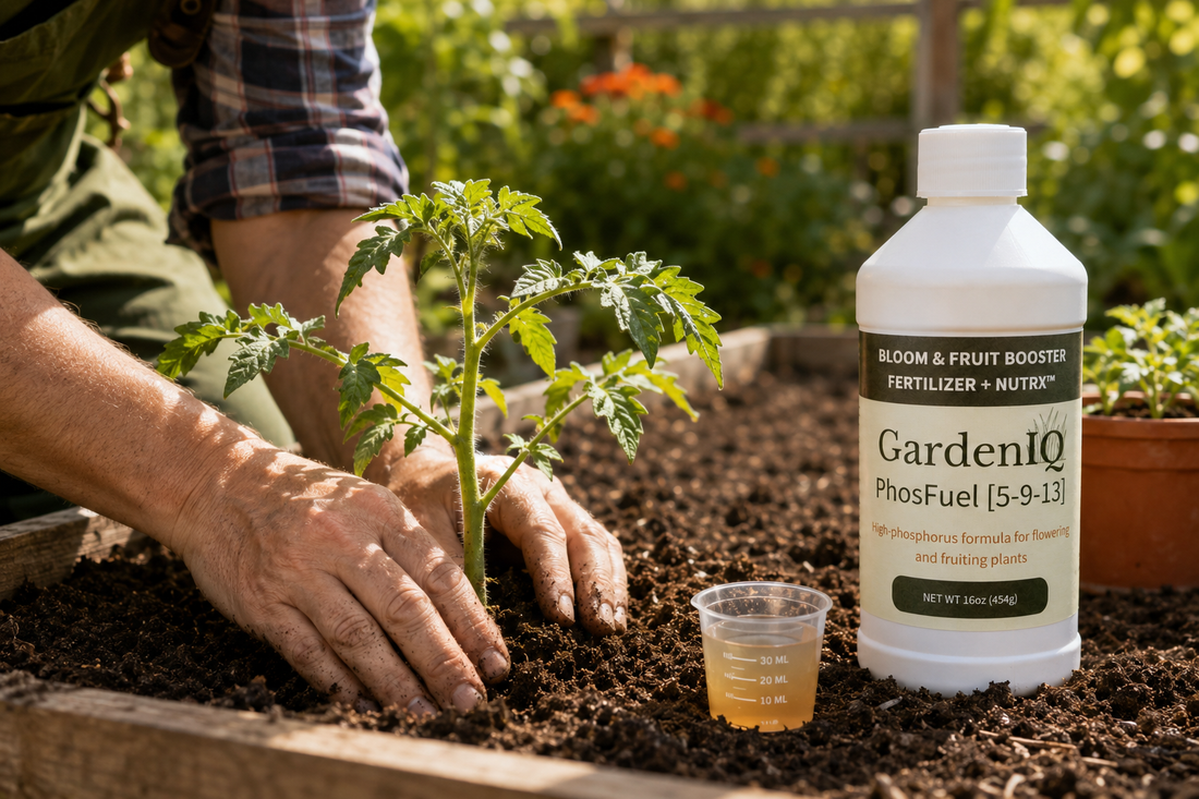 How to Use PhosFuel at Transplant for Vegetables and Flowers