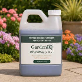Flower Garden Fertilizer – BlossoMax [7-0-2] — 64oz / Half-Gallon